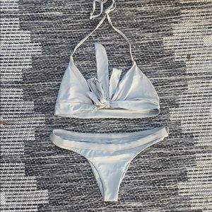 Dippin daisies grey bikini